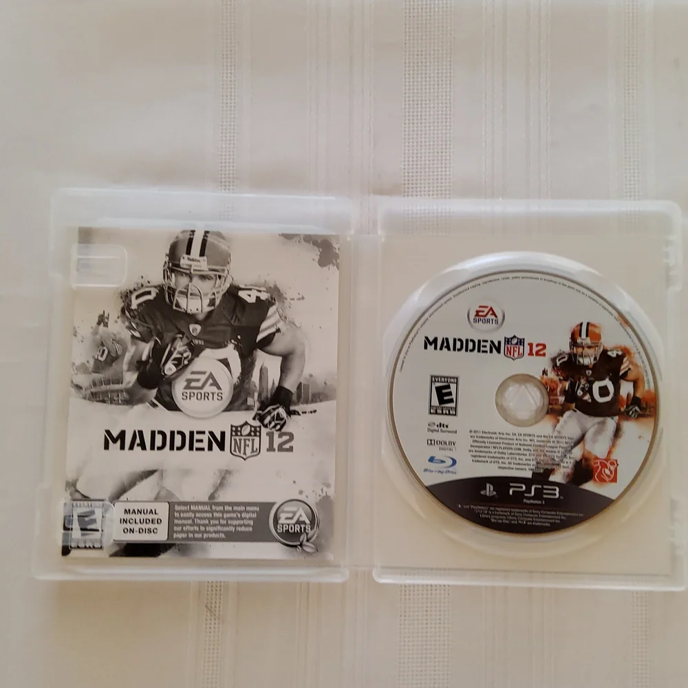 PS3 Madden NFL 12